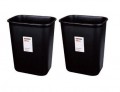 得力(deli) 9562 方形清洁桶 塑料清洁桶 塑料垃圾桶 29*20.5cm
