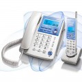 步步高 HWCD007（76E）白色 子母机 无绳电话机