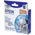 爱普生（Epson）T0492 青色墨盒 C13T049280BD（适用Photo R210 230 310）