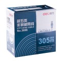 得力(deli) 3696 超五类非屏蔽网线 长度：305m/箱