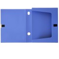 deli 得力档案盒  5683  ABA系列 A4   三寸档案盒  蓝色