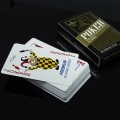 deli得力纸牌 扑克牌 皇冠金品金色 9636 手感好耐磨耐用 回弹性强 不透光 87*57mm 盒装
