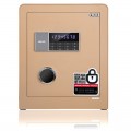 deli得力电子密码保险柜 高45CM家用小型保险箱办公全钢智能防盗保管箱（金色）4078A (单位：台）